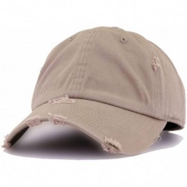 Baseball Caps President Election Embroidered Adjustable Distressed - Khaki - CI1986KXS60 $12.37