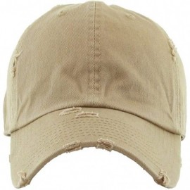 Baseball Caps President Election Embroidered Adjustable Distressed - Khaki - CI1986KXS60 $12.37