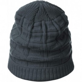 Skullies & Beanies Mens Warms Simple Acrylic Watch Hat - Dch003-grey - CA18NARK9C4 $7.49