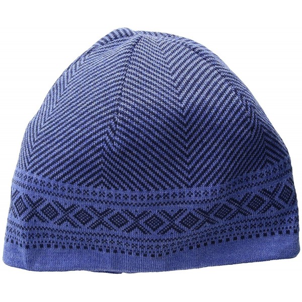 Skullies & Beanies Harald Hat - H-navy Melange/Medium Blue Melange - CF17X0HM3IH $50.59