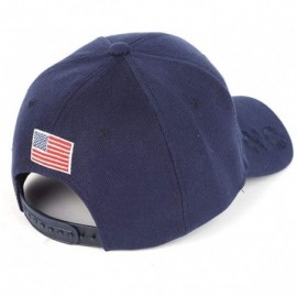 Baseball Caps America Camouflage Baseball Embroidery Snapback - Navy - CI18TQKIEK4 $10.87