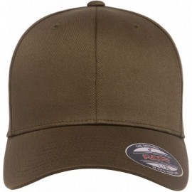 Baseball Caps Men's Athletic Baseball Fitted Cap - Olive - C8192X7N45A $14.00