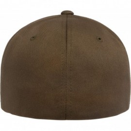 Baseball Caps Men's Athletic Baseball Fitted Cap - Olive - C8192X7N45A $14.00