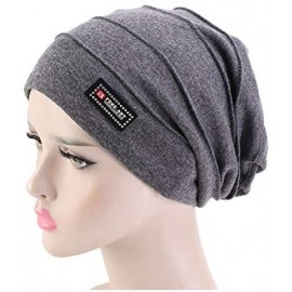 Skullies & Beanies New Women's Cotton Flower Elastic Turban Beanie Chemo Cap Hair Loss Hat - W 2 in 1 Styie 2 - CD1933GUGW6 $...