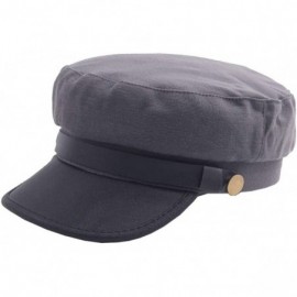 Newsboy Caps Women Classic Yacht Captain Sailor Hat Newsboy Cabbie Beret Cap - Grey - C318NEHZQHG $8.76