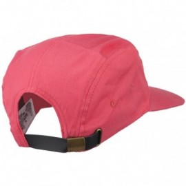 Baseball Caps 5 Panel Cotton Cap - Salmon - C911ND5HK0J $18.64