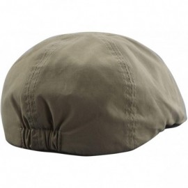 Newsboy Caps Men's Cotton Flat Hunting Hat Ivy Gatsby Newsboy Painter Cap - 2-khaki - CG18A2WN4H2 $8.74