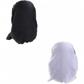 Headbands Scarves Pre Tied Headwear Bandana Headband - Black+grey - CQ18RK3RSUA $16.70