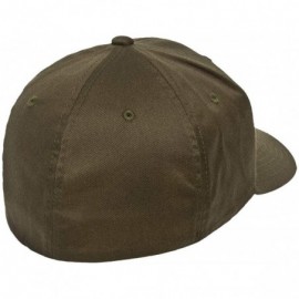 Baseball Caps Men's Athletic Baseball Fitted Cap- Olive- Small/Medium - CF18W360IAK $13.98