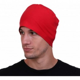 Skullies & Beanies Men's Cotton Beanies (Multicolours- Free Size) - CC18EQQQ6T9 $11.99