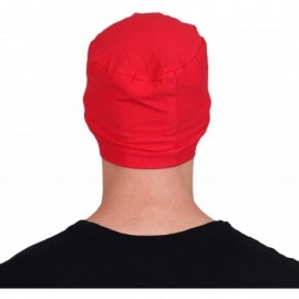 Skullies & Beanies Men's Cotton Beanies (Multicolours- Free Size) - CC18EQQQ6T9 $11.99