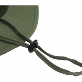 Sun Hats Unisex Outdoor Lightweight Breathable Waterproof Bucket Wide Brim Hat - UPF 50+ Sun Protection Sun Hats Shade - CI18...