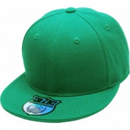 Baseball Caps The Real Original Fitted Flat-Bill Hats True-Fit - 15. Kelly Green - CS11JEIB0AT $12.03