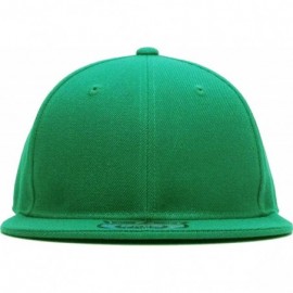 Baseball Caps The Real Original Fitted Flat-Bill Hats True-Fit - 15. Kelly Green - CS11JEIB0AT $12.03