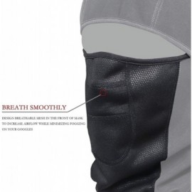 Balaclavas Fleece Balaclava Ski Face Mask for Cold Weather for Men Women - CF18KIMSAKY $12.18