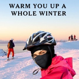 Balaclavas Fleece Balaclava Ski Face Mask for Cold Weather for Men Women - CF18KIMSAKY $12.18