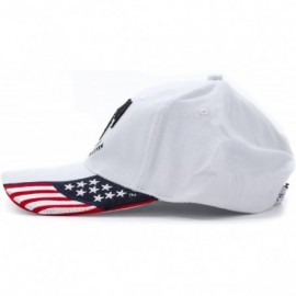 Baseball Caps Embroidered Hat with USA Flag POW-MIA You are Not Forgotten Adjustable Baseball Cap Hat - White - CY11AR30WX1 $...