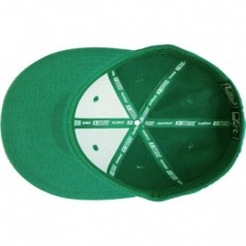 Baseball Caps The Real Original Fitted Flat-Bill Hats True-Fit - 15. Kelly Green - CS11JEIB0AT $12.03