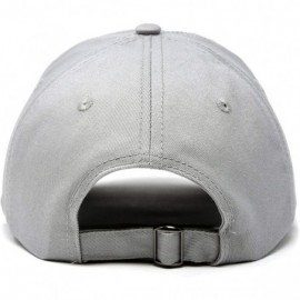 Baseball Caps Ghost Embroidery Dad Hat Baseball Cap Cute Halloween - Gray - C718YQLZ5Y8 $13.88