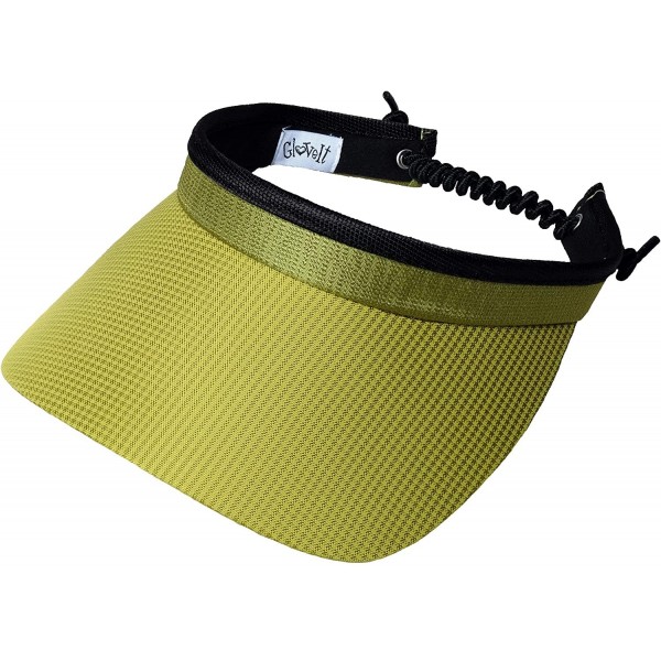 Visors Coil Bling Golf Visor - Kiwi Chick - CE18I2XAQHE $20.21