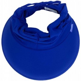 Visors Women's Aqua Sun Visor - Ultra-Lightweight- Ready for Adventure- Designed in Australia - Royal Blue - C518AXIW74Y $32.58