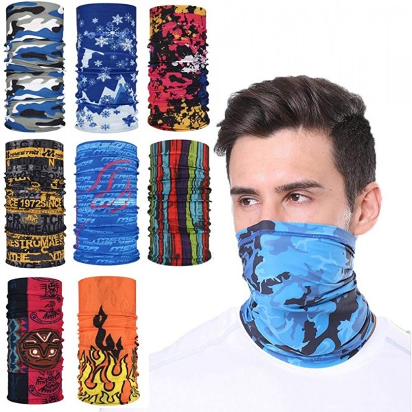 Balaclavas Bandanas Multifunction Headwear Seamless Balaclava - Print 4 - CO199Q4OM4E $20.98