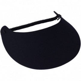Visors Sunvisor- Available in Beautiful Solid Colors- Perfect for The Summer! - Black - CS11KAECNH5 $27.91