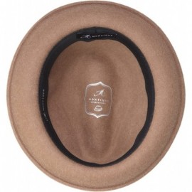 Fedoras Men's Pinch Crushable Litefelt Snap Brim Hat H-37 - Tan - CV182WGEIWU $41.41