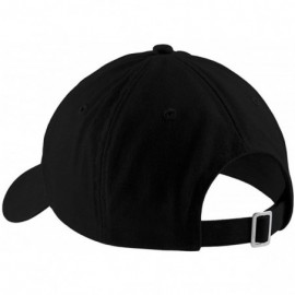 Baseball Caps Mama Embroidered Soft Crown 100% Brushed Cotton Cap - Black - CX17YTY0QR3 $16.75