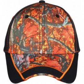 Baseball Caps Baseball Caps for Men-Adjustable Fishing Hiking Trucker Hats Sports Sun Cap - Black(maple Leaf Patterened) - C4...