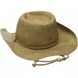 Cowboy Hats Dorfman Pacific Women's Shapeable Toyo Western Hat - Tobacco - C21287VGVKN $43.30