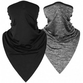 Balaclavas Protection Breathable Elastic Cycling Fishing - Black+grey - C318T60NCCA $10.33