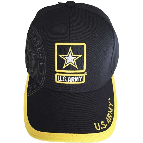 Baseball Caps U.S. Military Army Cap Officially Licensed Sealed - Black - CY11XUUXDH1 $20.00