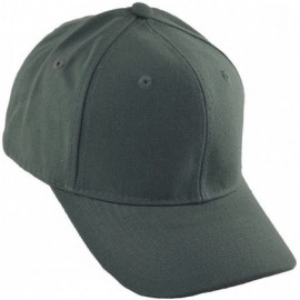 Baseball Caps Fitted Baseball Cap 7 3/8 - Charcoal Gray - CL11U063V11 $9.48