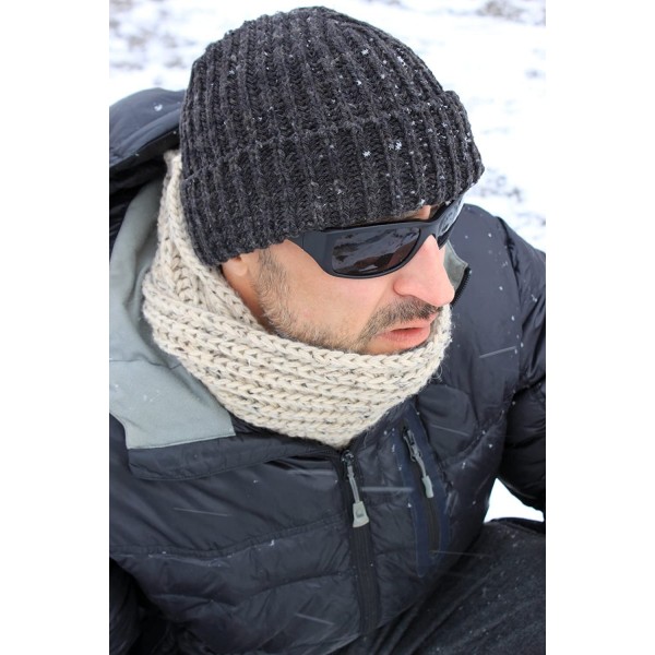 Skullies & Beanies Dohm Otto Merino Wool Winter Hat - Coal - C711LCWQE3T $51.10