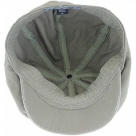 Newsboy Caps Mens/Womens Newsboy Summer Gatsby Soft Cotton Cap in - Olive - C418SG977RX $27.46