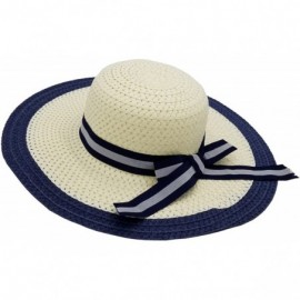 Sun Hats Sun Hats for Women- Woven Floppy Beach Woven Summer Spring Straw Hat - C918E683I98 $17.72