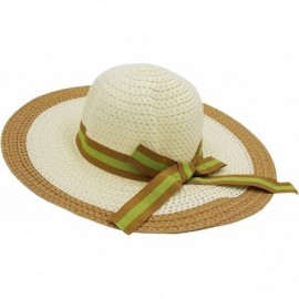 Sun Hats Sun Hats for Women- Woven Floppy Beach Woven Summer Spring Straw Hat - C918E683I98 $17.72