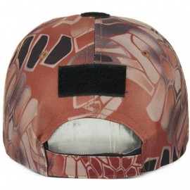 Baseball Caps Camouflage Baseball Shooting Tactical - Orange - CF11Y5GAX0N $13.43