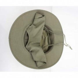 Sun Hats Womens Sun Hats Summer Wide Brim Flap Cover Cap UPF 50+ Fishing Hat - Army Green - CN18R7YG5EZ $11.55