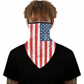 Balaclavas Face Bandana Neck Gaiters Balaclava for Dust Wind Motorcycle - National Flag-red-b - CB198CTA9R7 $11.40