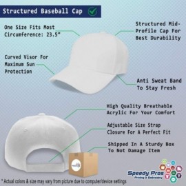 Baseball Caps Custom Baseball Cap Sport Scuba Diving Flag Embroidery Dad Hats for Men & Women - White - CY18SDIWT8O $14.54