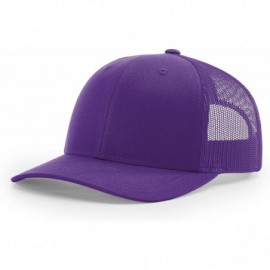 Baseball Caps Snapback Trucker Cap - 112 - Purple - CO18HWS0AGS $9.72