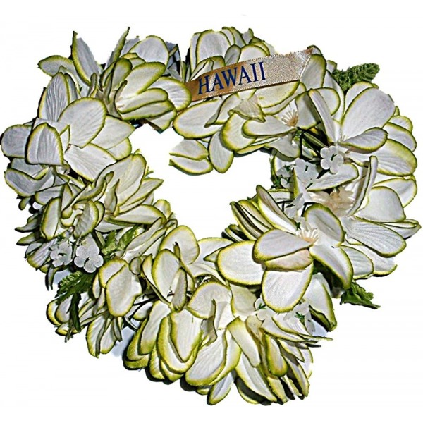 Headbands HAWAIIAN SILK FLORAL POEPOE HAKU HEAD LEI/HAT BAND - CS11CHXTB91 $12.13