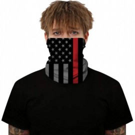 Balaclavas Face Bandanas for Sports- Outdoors- Sport Headband Neck Gaiter - American Flag Set - CZ198E7E4HW $18.90