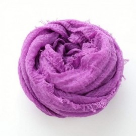 Headbands African Head Wrap-Women's Soft Stretch Headband Long Head Wrap Scarf Turban Purple - "1PCS Purple (75"" x 39"")" - ...