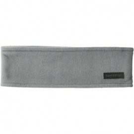 Cold Weather Headbands Micro Fur Stretch Band Headband - Graphite - CN1152WXX1B $13.57