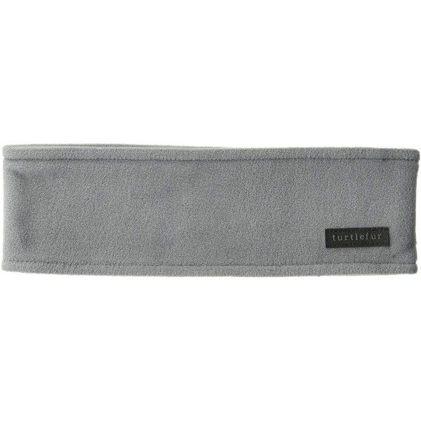 Cold Weather Headbands Micro Fur Stretch Band Headband - Graphite - CN1152WXX1B $13.57