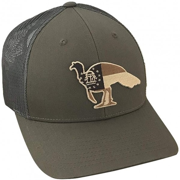 Baseball Caps Field Series GA Wary Tom - Adjustable Cap - Chocolate/Charcoal - CH18O8WKEWK $31.78