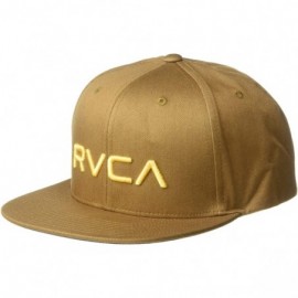 Baseball Caps Men's Twill Snapback III - Beige - CB11U88ELVZ $23.46